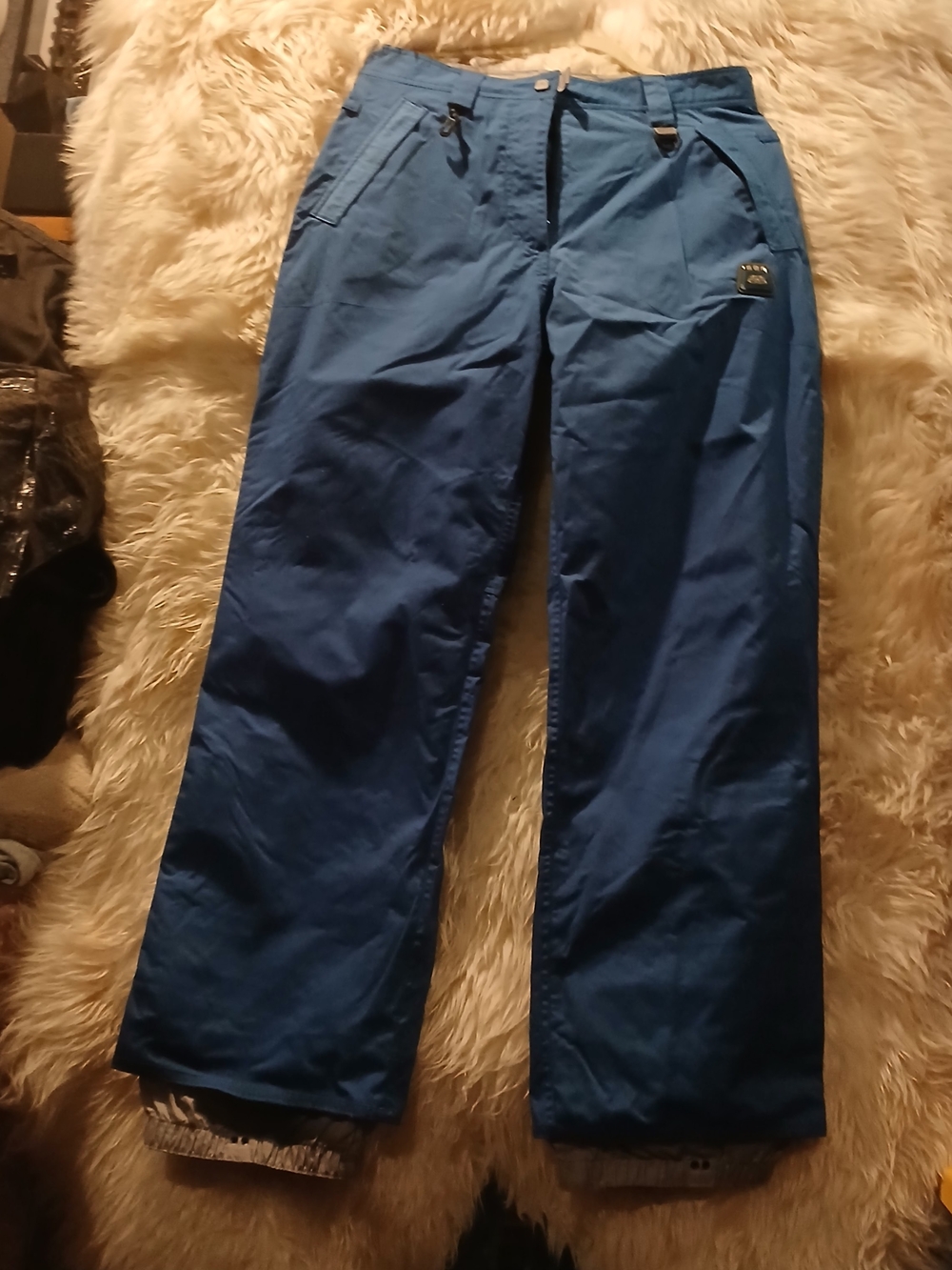 686 Blue Insulated Ski Snowboard Pants Women's Size M